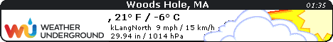 Click for Woods Hole, Massachusetts Forecast